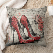 Modernes Design Street Art  Kissen (Decke)