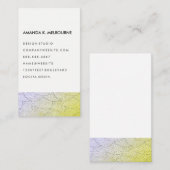 Modernes Design Visitenkarte (Vorne/Hinten)