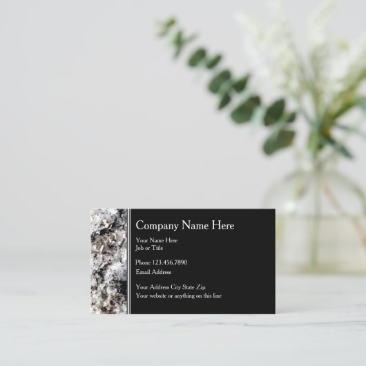 Modernes Design Visitenkarte (Stehend Vorderseite)