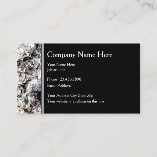 Modernes Design Visitenkarte (Vorderseite)