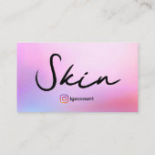 Modernes Design Visitenkarte (Rückseite)