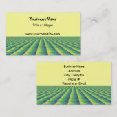 Modernes Design Visitenkarte (Vorne/Hinten)