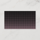 Modernes Design Visitenkarte (Rückseite)