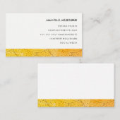 Modernes Design Visitenkarte (Vorne/Hinten)