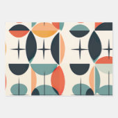Modernes, designtes Wrapping Paper-Set aus der Mit Geschenkpapier Set (Vorderseite 3)