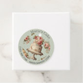 Modernes Dessergebäck Baker Caterer Cupcake Geschenkanhänger (Beispiel)
