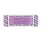 Modernes, diagonal gestreiftes Muster (Vorne)