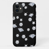 Modernes Diamanten-Muster Case-Mate iPhone Hülle (Rückseite)