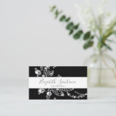 Modernes Diamantenmuster Visitenkarte (Stehend Vorderseite)