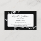 Modernes Diamantenmuster Visitenkarte (Rückseite)