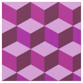 Modernes Diamond Grid, Amethyst Lila und Violet Stoff (Nahaufnahme)