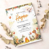 Modernes Dinosaur Birthday Jurassic Dinosaur Party Einladung