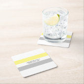 Modernes Dog Lover Labrador Fun Zitat Rechteckiger Pappuntersetzer (Vor Ort)