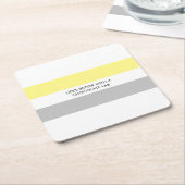 Modernes Dog Lover Labrador Fun Zitat Rechteckiger Pappuntersetzer (angewinkelt)