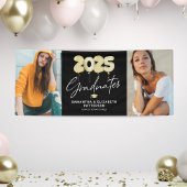 Modernes Double Abschluss 2025 Foto Banner