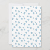 Modernes Drehbuch 3 Foto Collage Geburtsankündigun Ankündigung (Rückseite)