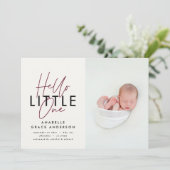 Modernes Drehbuch-Foto hallo Klein (Stehend Vorderseite)