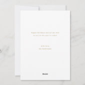 Modernes Drehbuch Frohe Weihnachten 3 Foto Weihnac (Rückseite)