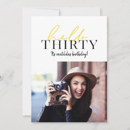 Modernes Drehbuch & geometrisches 30. Foto