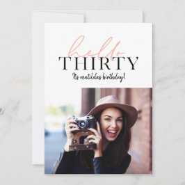 Modernes Drehbuch & geometrisches 30. Foto