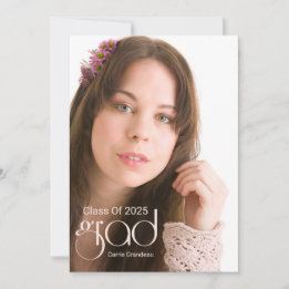 Modernes Drehbuch I Foto Grad Ankündigung