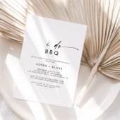 Modernes Drehbuch I GRILLEN Engagement Party Einla Einladung