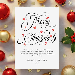 Modernes Drehbuch Minimalistisch Frohe Weihnachten