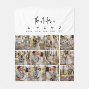 Modernes Drehbuch Personal 5 Familiengeschenk Schw Fleecedecke