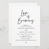 Modernes Drehbuch, Probe Dinner und Party Einladung (Vorne/Hinten)