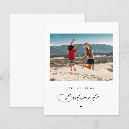 Modernes Drehbuch wird mein Foto sein (Vorne/Hinten)