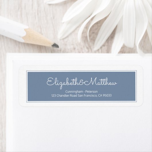 Modernes Drehbuch zur Frame-Rücksendeadresse (Insitu)