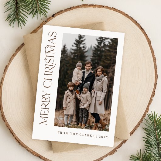 Modernes Drehbuch - Zwei Fotos Weihnachten