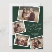 Modernes Drehfoto Collage Religiöse Weihnachten (Vorderseite)