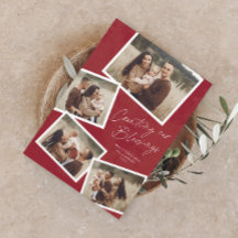 Modernes Drehfoto Collage Religiöse Weihnachten