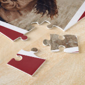 Modernes Drehfoto Collage Religiöse Weihnachten Puzzle (Seite)