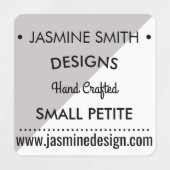 Modernes Dreieck Etiketten (Design 2)