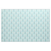 Modernes Dreieck-Muster-geometrischer Schneemann Stoff (Fat Quarter (45,7 x 55,9 cm))