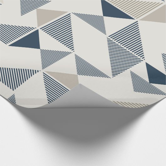 modernes Dreiecksverpackpapier Geschenkpapier (Ecke)