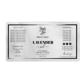 Modernes Dropper-Logo für Flaschen (Vorne)