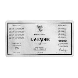 Modernes Dropper-Logo für Flaschen