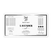 Modernes Dropper-Logo für Flaschen (Vorne)