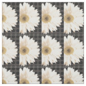 Modernes Druckmuster der weißen Blume Stoff (Muster)