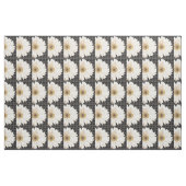 Modernes Druckmuster der weißen Blume Stoff (Fat Quarter (45,7 x 55,9 cm))