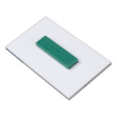 Modernes Dunkelblau mit Glitzer-Effekt Namenschild (Rückseite)