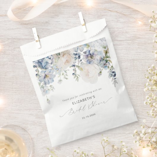 Modernes, dunkelblaues und rosafarbenes Brautparty Geschenktütchen (Ausgeschnitten)