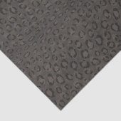 Modernes, dunkelgraues Muster Seidenpapier (Ausschnitt)