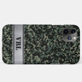 Modernes dunkelgrünes Camouflage iPhone 11 Pro Max Case-Mate iPhone Hülle (Rückseite (Horizontal))