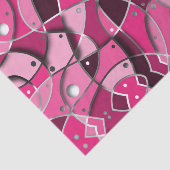 Modernes, dynamisches Abstraktes Fraktal Seidenpapier (Ausschnitt)