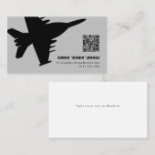 Modernes EA-18G Growler Fighter Jet Visitenkarte (Vorne/Hinten)