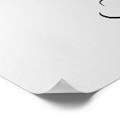 Modernes Edelstein-Edelstein-Abstrakte Poster (Ecke)